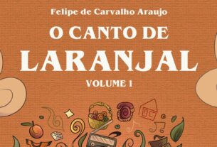 Capa do livro "O canto de laranjal"