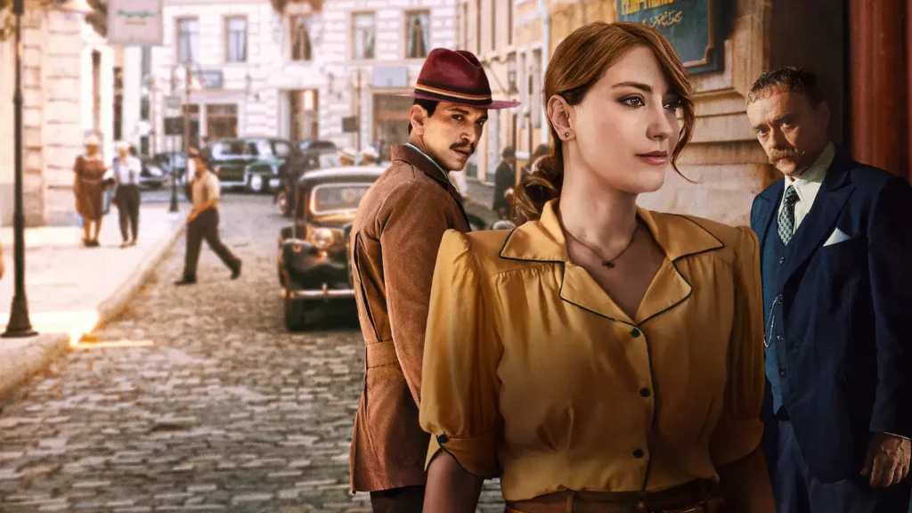 Imagem promocional do drama Meia-Noite no Hotel Pera Palace