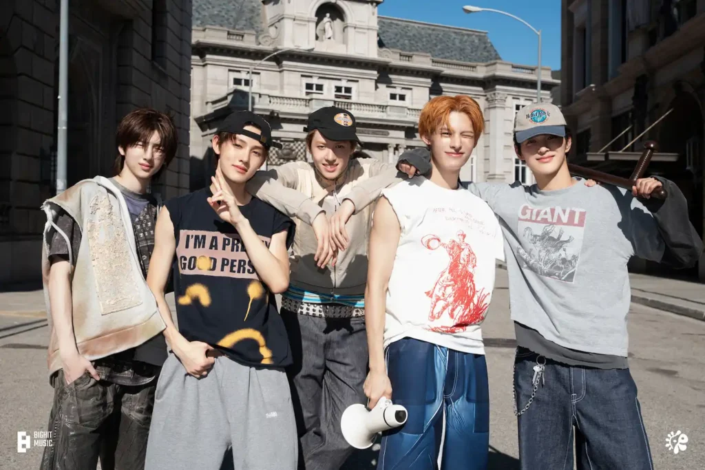 Foto do Cortis, um dos novos grupos de K-pop 2025