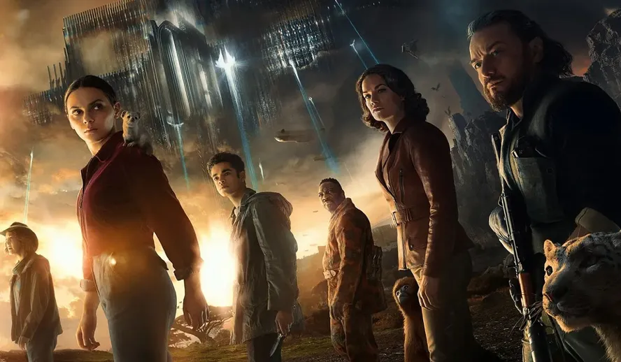 Imagem promocional de His Dark Materials 