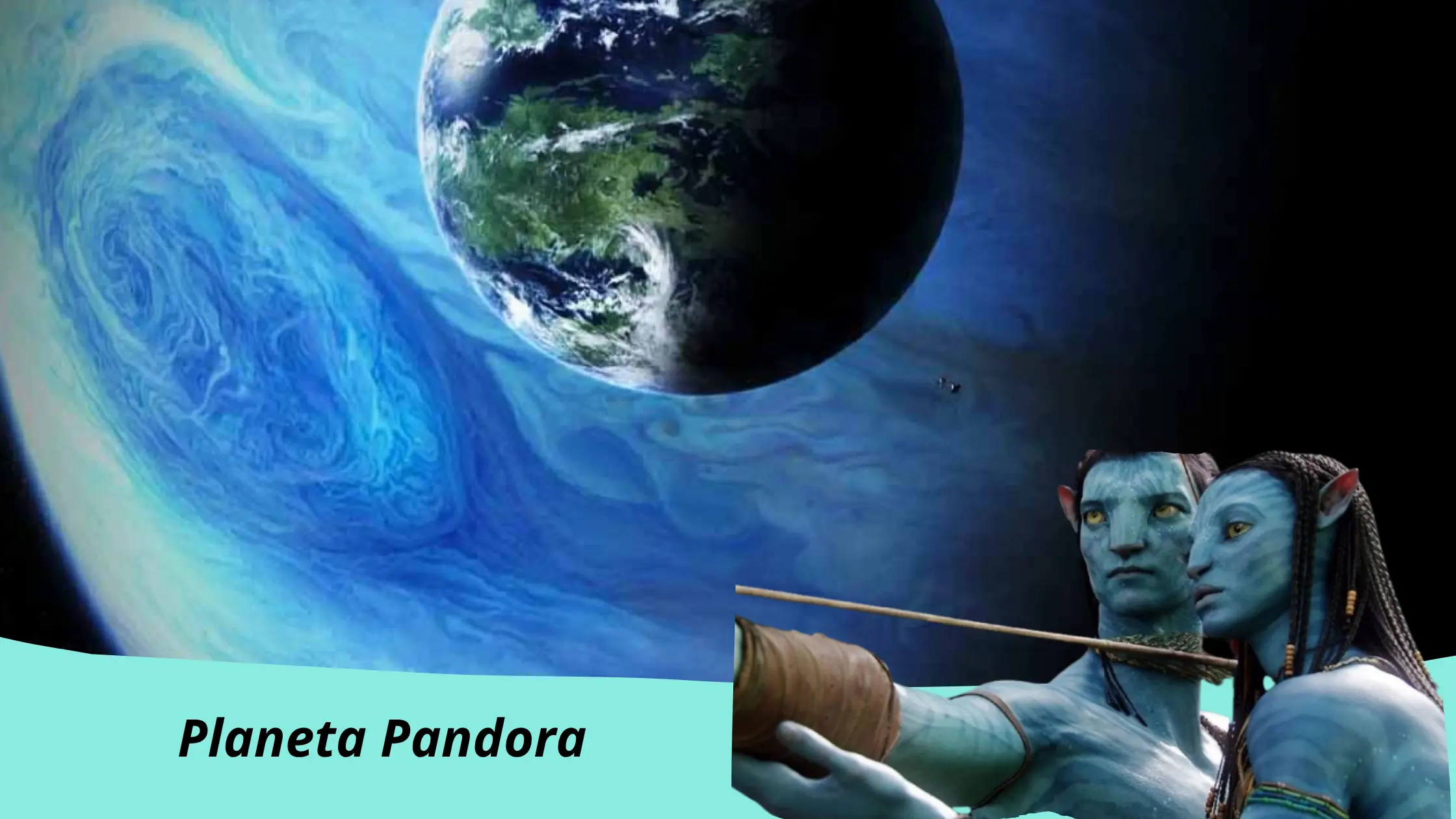 Foto do Planeta Pandora de Avatar