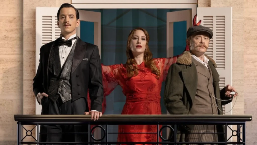 Imagem promocional de Meia-Noite no Hotel Pera Palace, um das séries turcas dubladas de maior sucesso