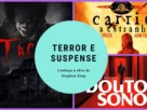 Imagem com alguns filmes de Stephen King