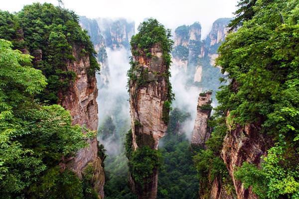 Foto do Parque Florestal Nacional de Zhangjiajie