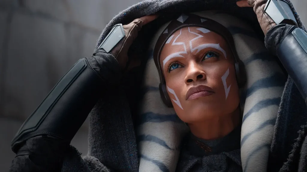 Foto da Ahsoka, personagem feminina de Star Wars