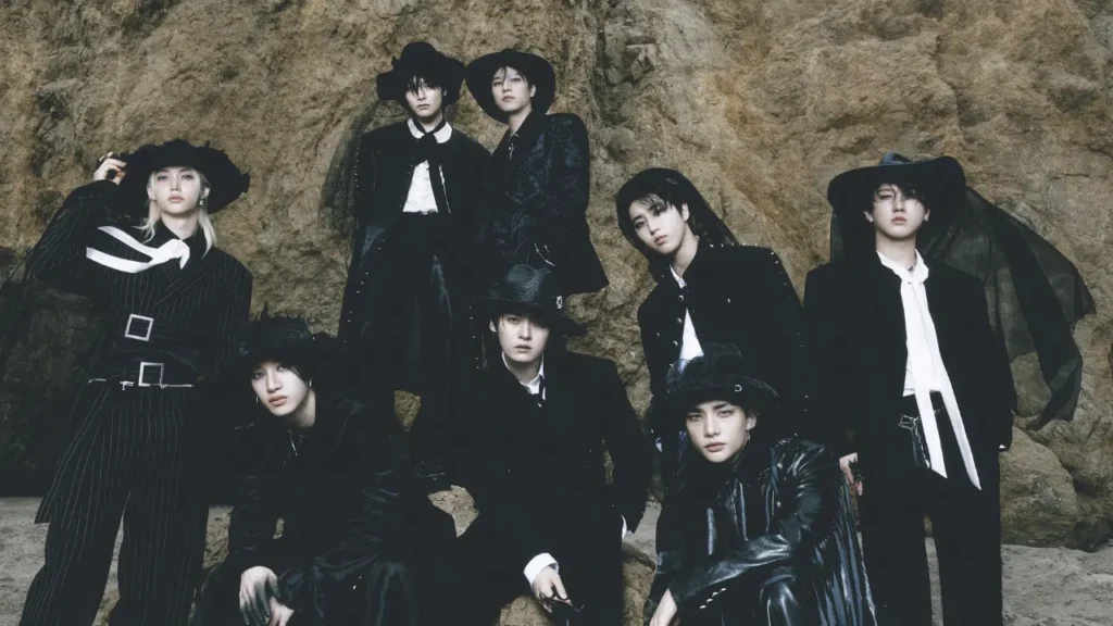 Foto do Stray Kids, um dos grupos de k-pop que foram headliners de festivais