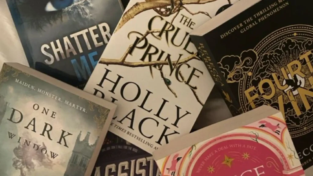 Imagens com livros de vários gêneros