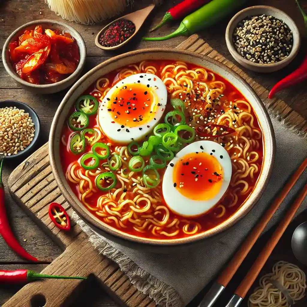 Foto de um Ramyeon