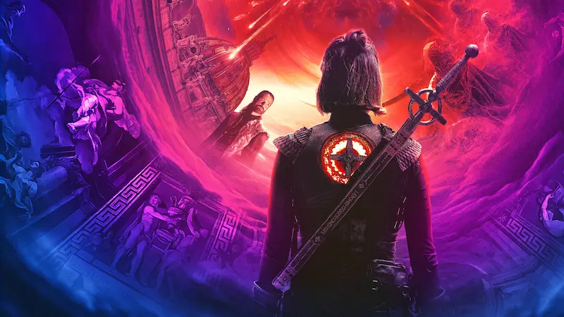 Imagem promocional da série Warrior Nun