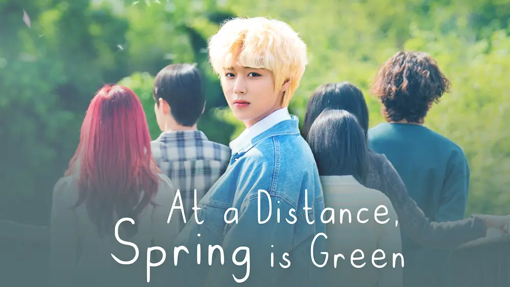 Imagem promocional do drama At a Distance, Spring Is Green