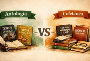 Imagem ilustrativa da diferença entre antologia e coletânea