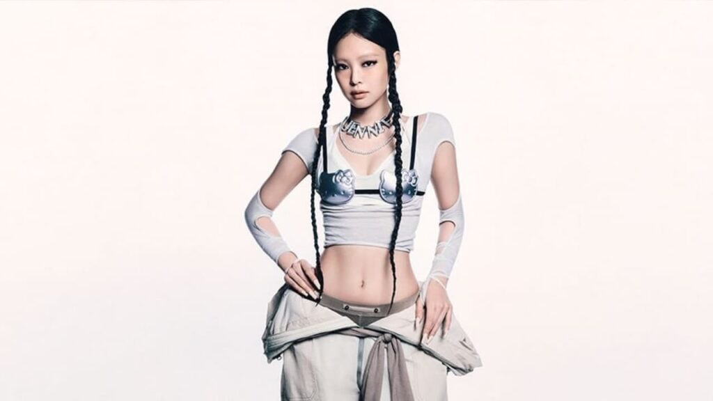 Banner de Like JENNIE, melhor música de K-pop do ano