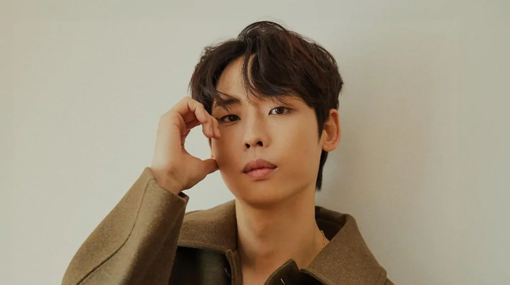 Foto do ator Park Jung-woo