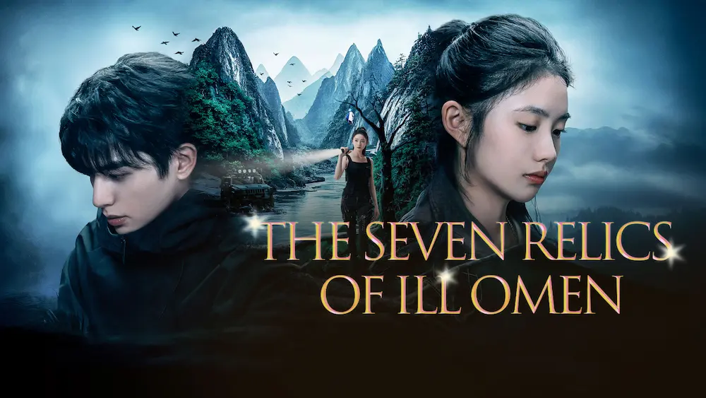 Imagem promocional do drama The Seven Relics of Ill Omen
