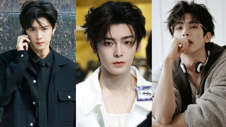 Imagem com alguns atores chineses de doramas