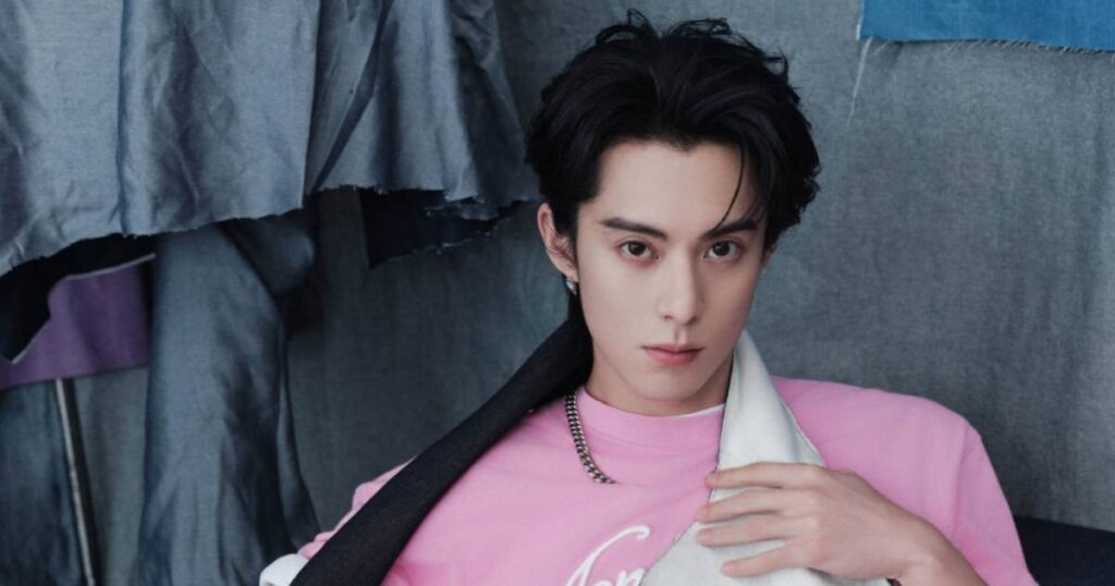 Foto ator chinês Dylan Wang