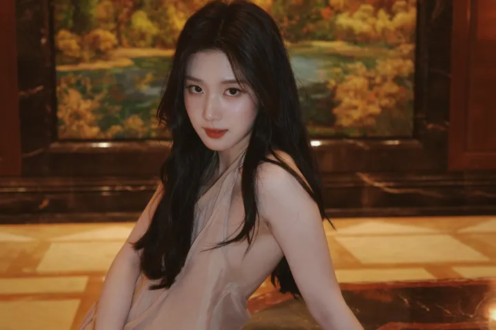 Foto da atriz Li Yu Xiao