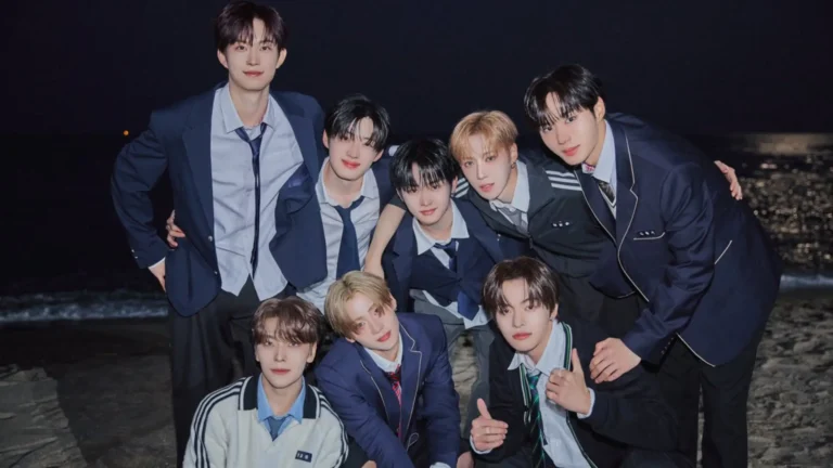 Foto do Alpha Drive One, um dos novos grupos de K-pop 2026