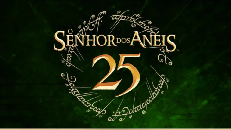 Imagem promocional de o senhor dos anéis 25 anos