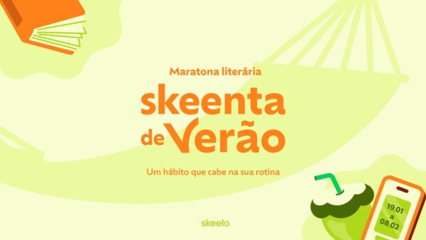 Skeelo lança maratona literária “Skeenta de Verão” e incentiva novos hábitos de leitura em 2026