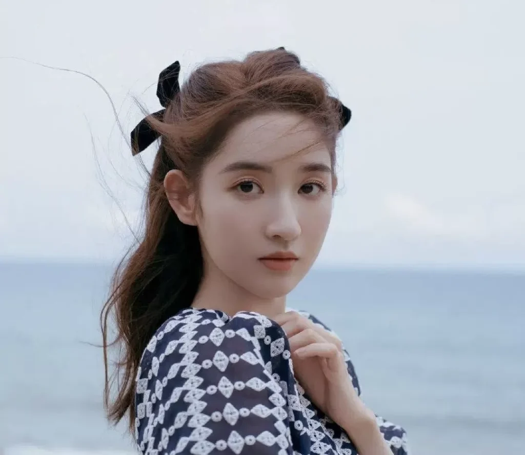 Foto da atriz Wang Yu Wen