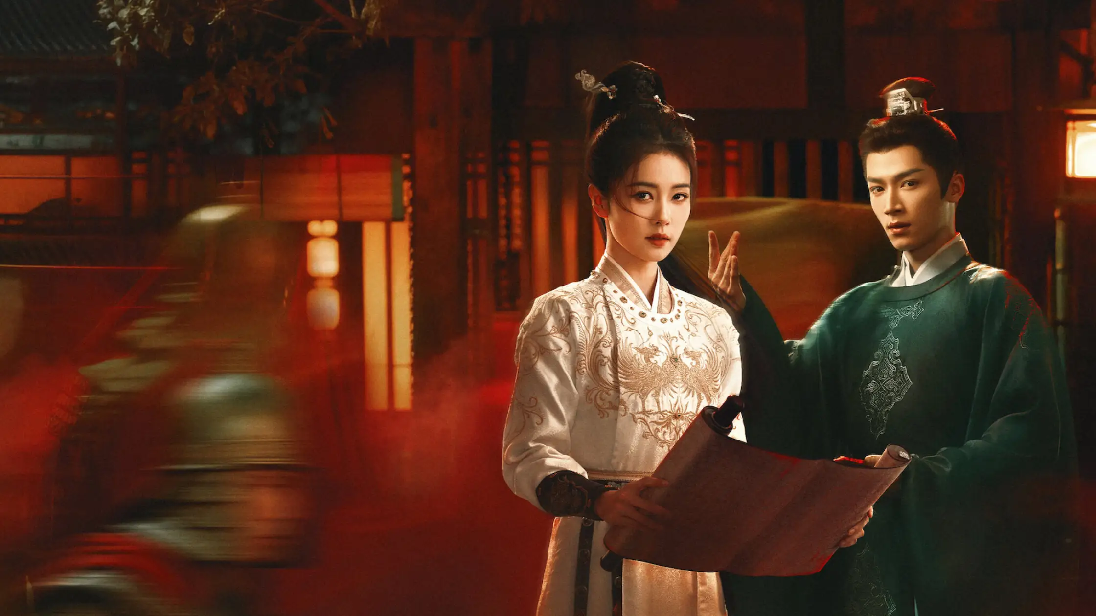 Imagem promocional do drama Os Segredos do Palácio Tang