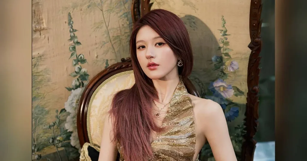 Foto da atriz Zhao Lusi