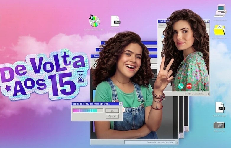 Imagem promocional da série De Volta aos 15