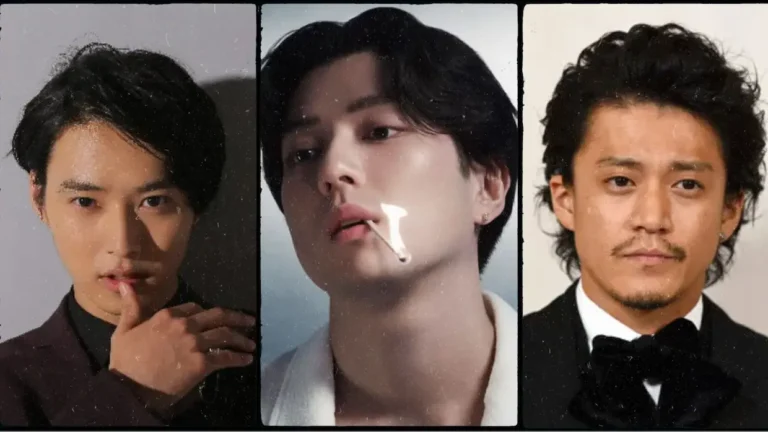 Foto com alguns atores japoneses