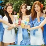 Foto do Red Velvet, um dos grupos de k-pop com cinco integrantes