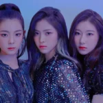 Imagem do Itzy durante o debut no no K-pop