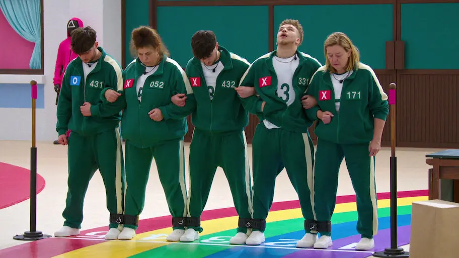 Imagem promocional do reality Squid Game: O Desafio