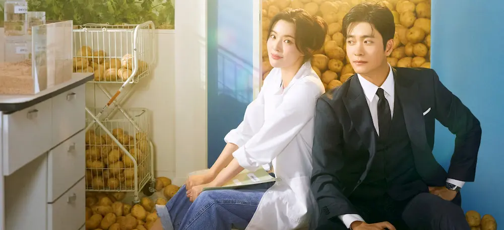 Imagem promocional do drama Amor e Batatas
