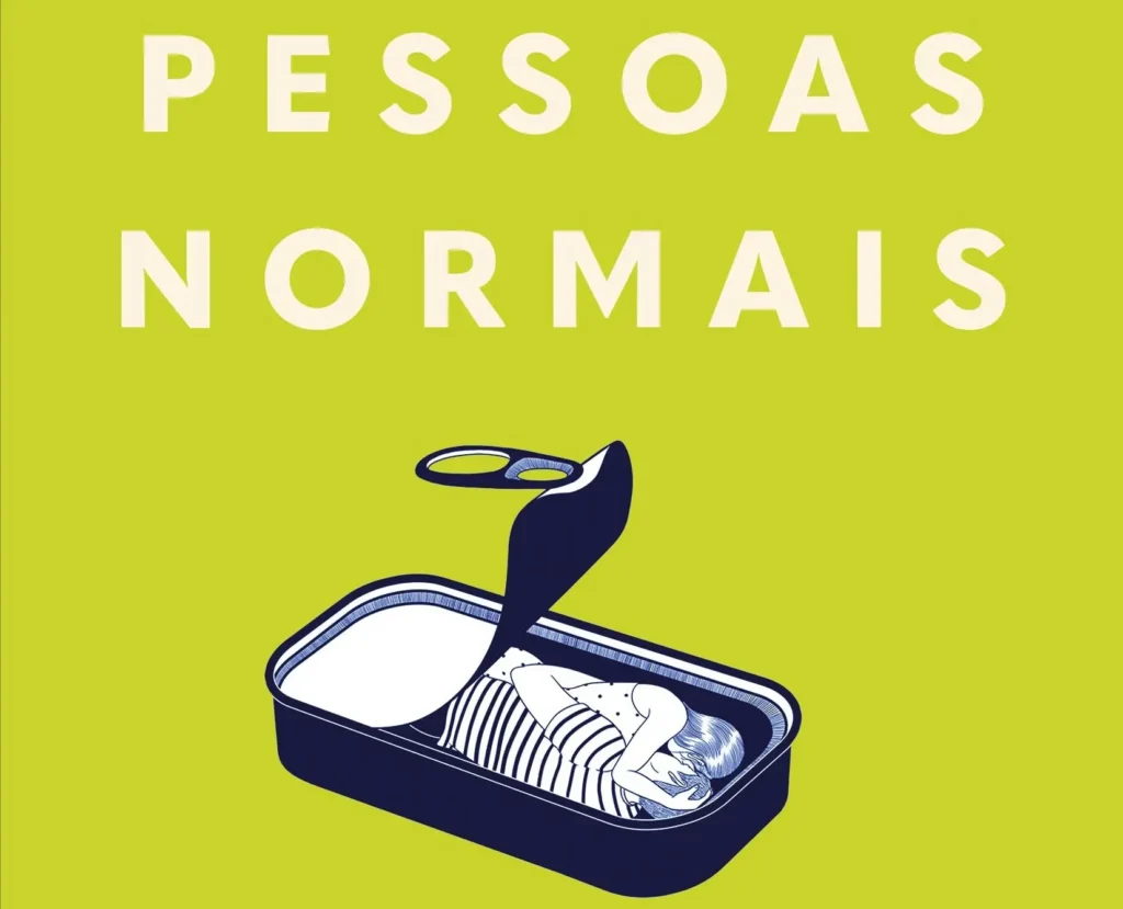 Capa do livro pessoas normais