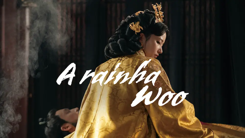 Imagem promocional do drama A Rainha Woo