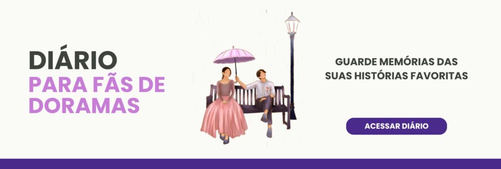 Banner com botão para acessar diário de doramas