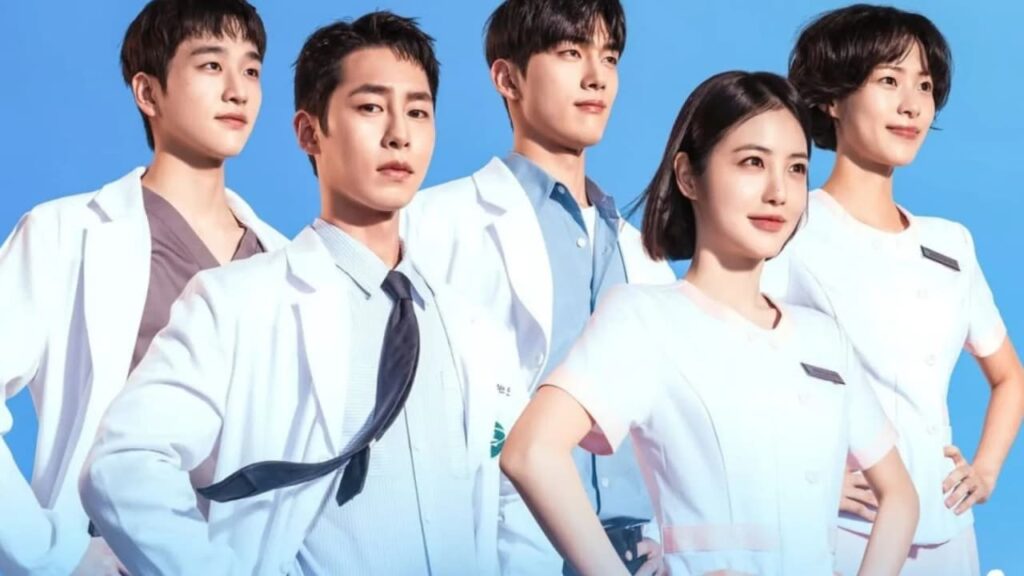 Imagem com elenco de doutor a beira do amor