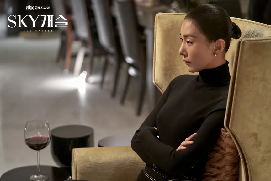 Foto da Kim Joo-young de Sky Castle