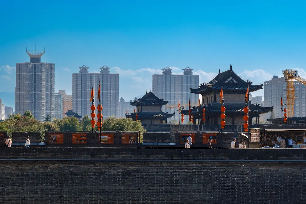 Foto da ciade de Xi´an